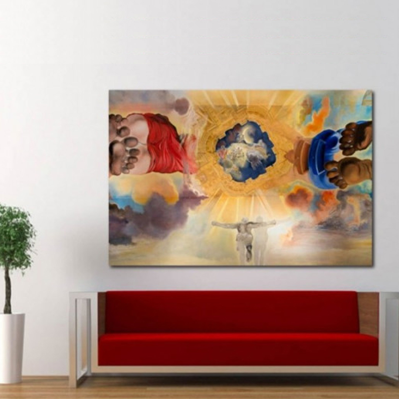 Πίνακας σε καμβά με Ζωγραφική Salvador Dali Sistine Chapel